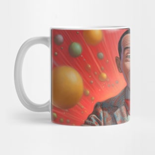 pee wee herman on bike Mug